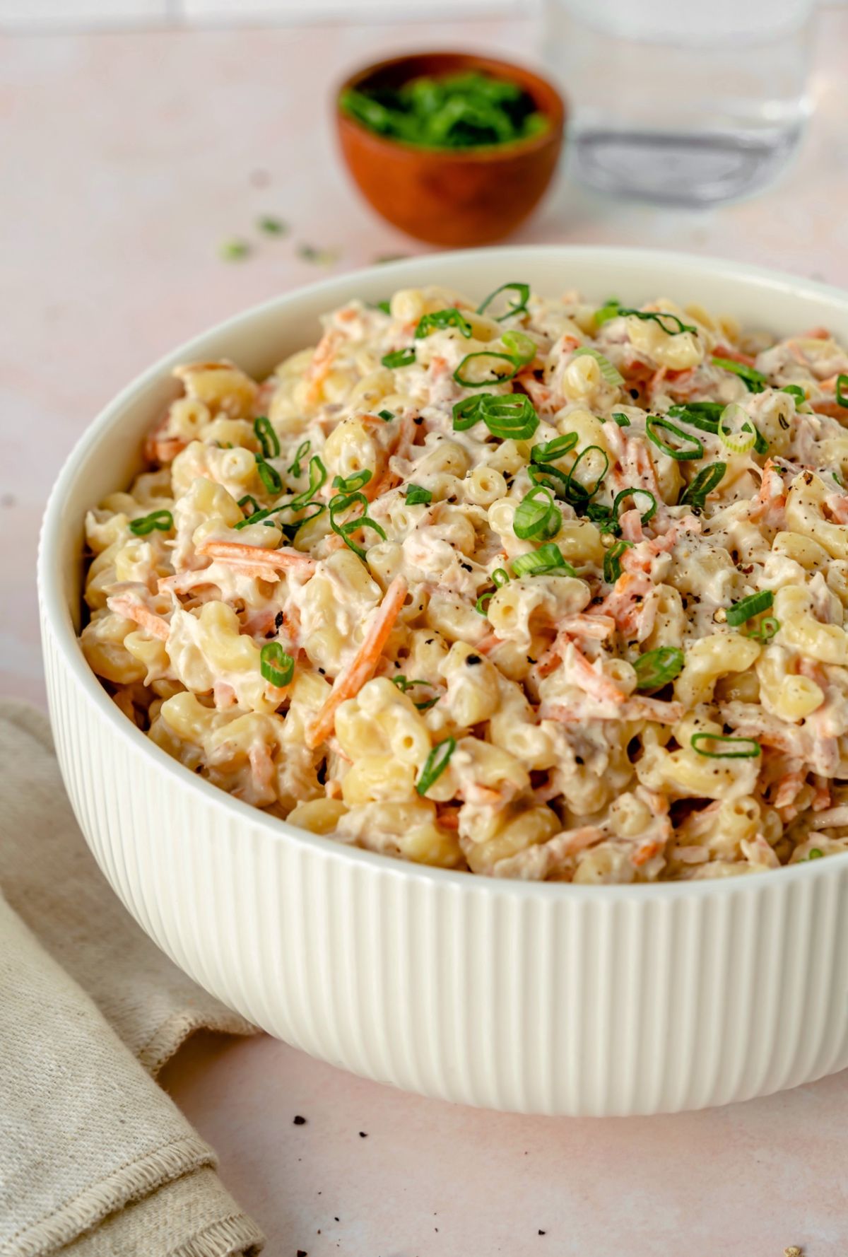 mac salad with tuna