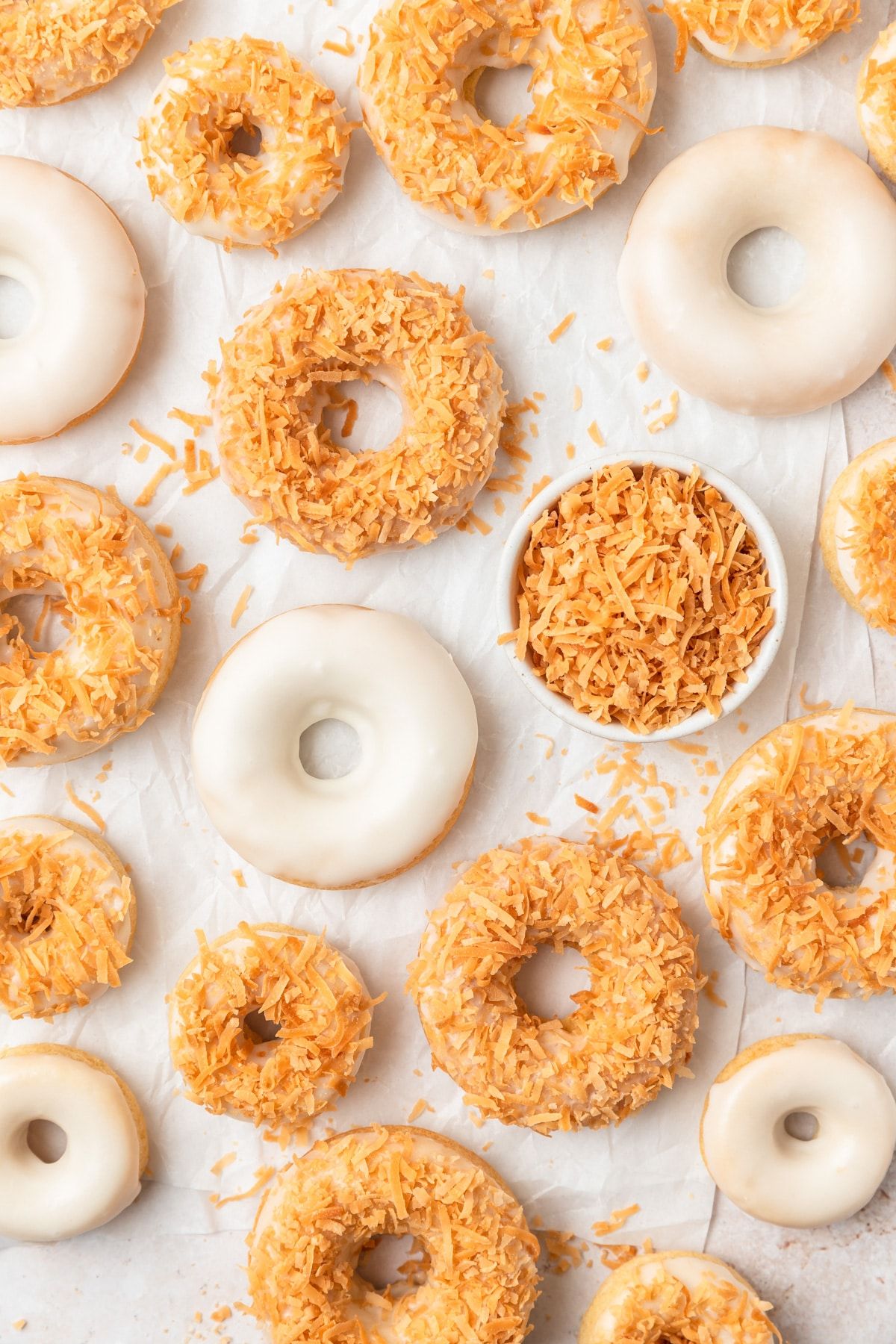 Toasted Coconut Donuts