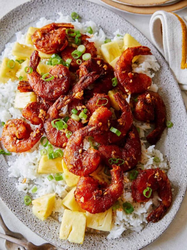 Crispy Garlic Butter Shrimp