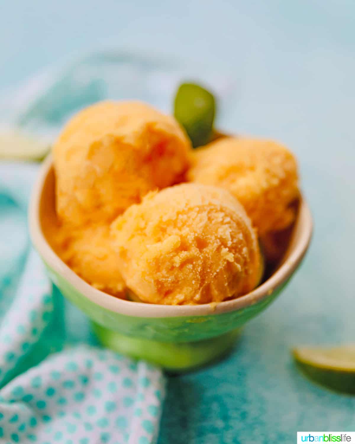 Pineapple Mango Sorbet