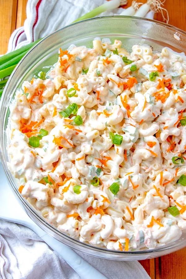 Hawaiian macaroni salad