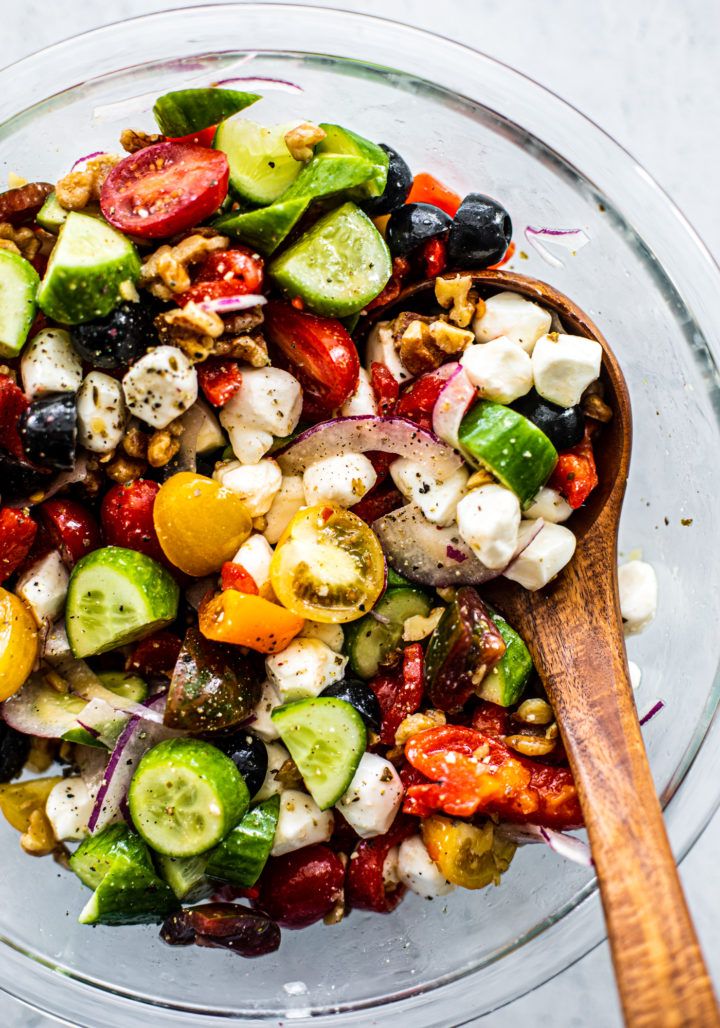 greek cucumber tomato salad