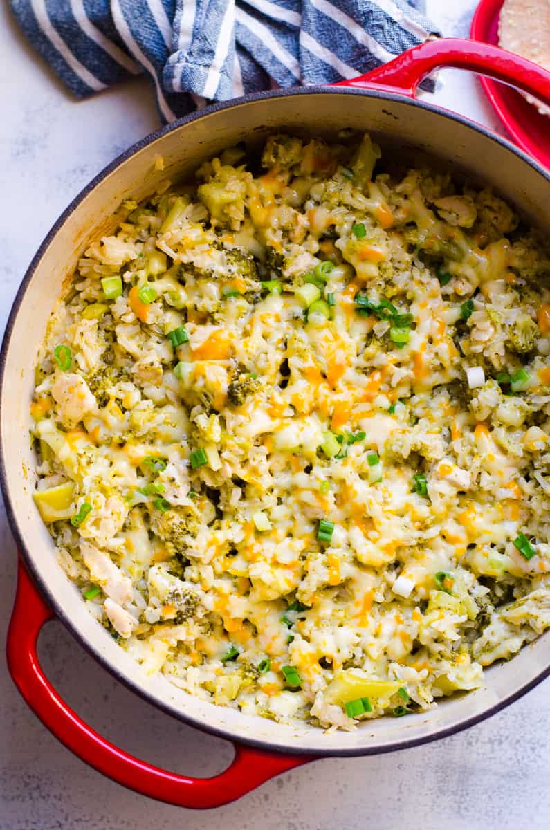 healthy chicken and rice casserole