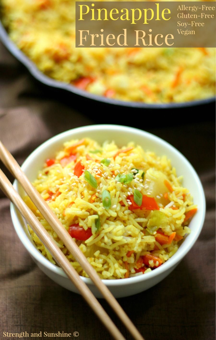 gluten free pineapple fried rice