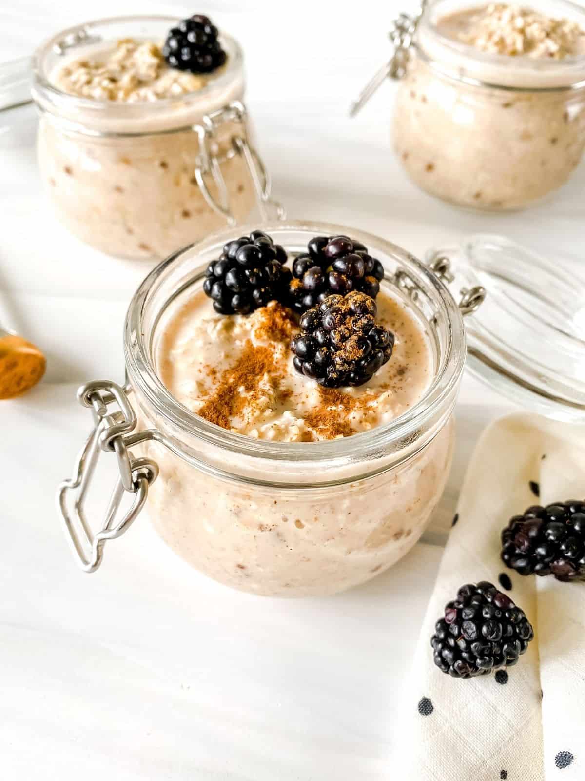 cinnamon overnight oats