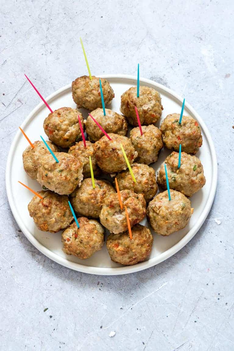 air fryer turkey meatballs