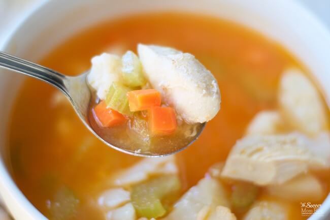 freezer chicken soup