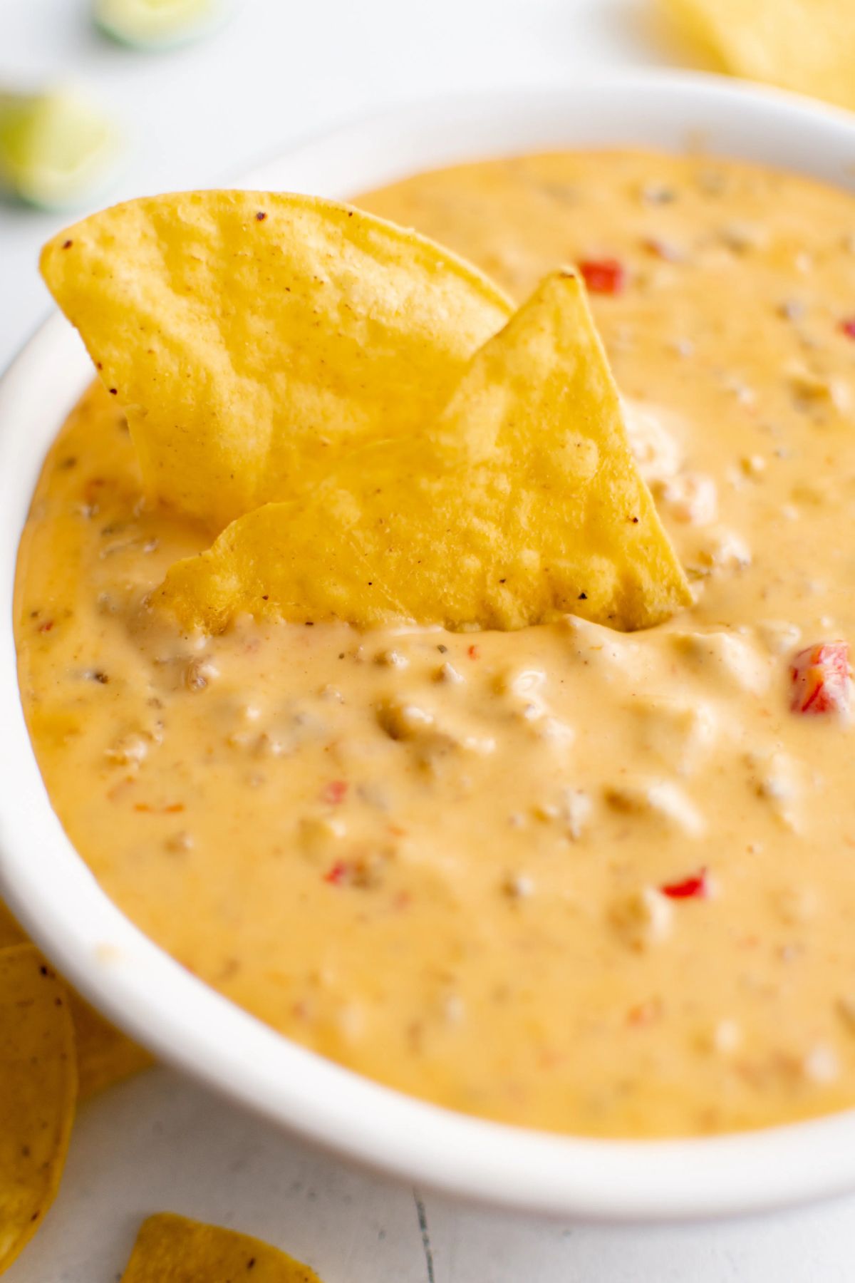cheese dip with sausage