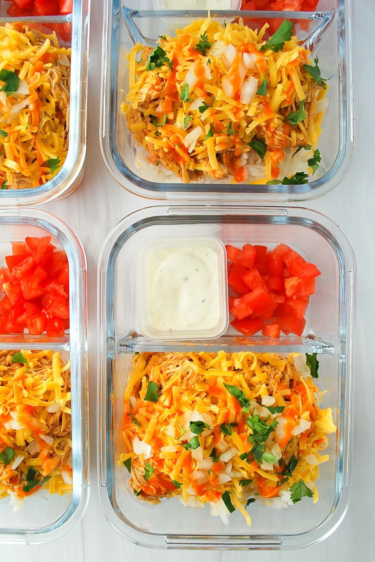 buffalo chicken meal prep