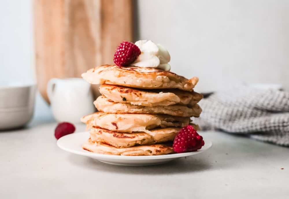 Hawaiian mochi pancakes