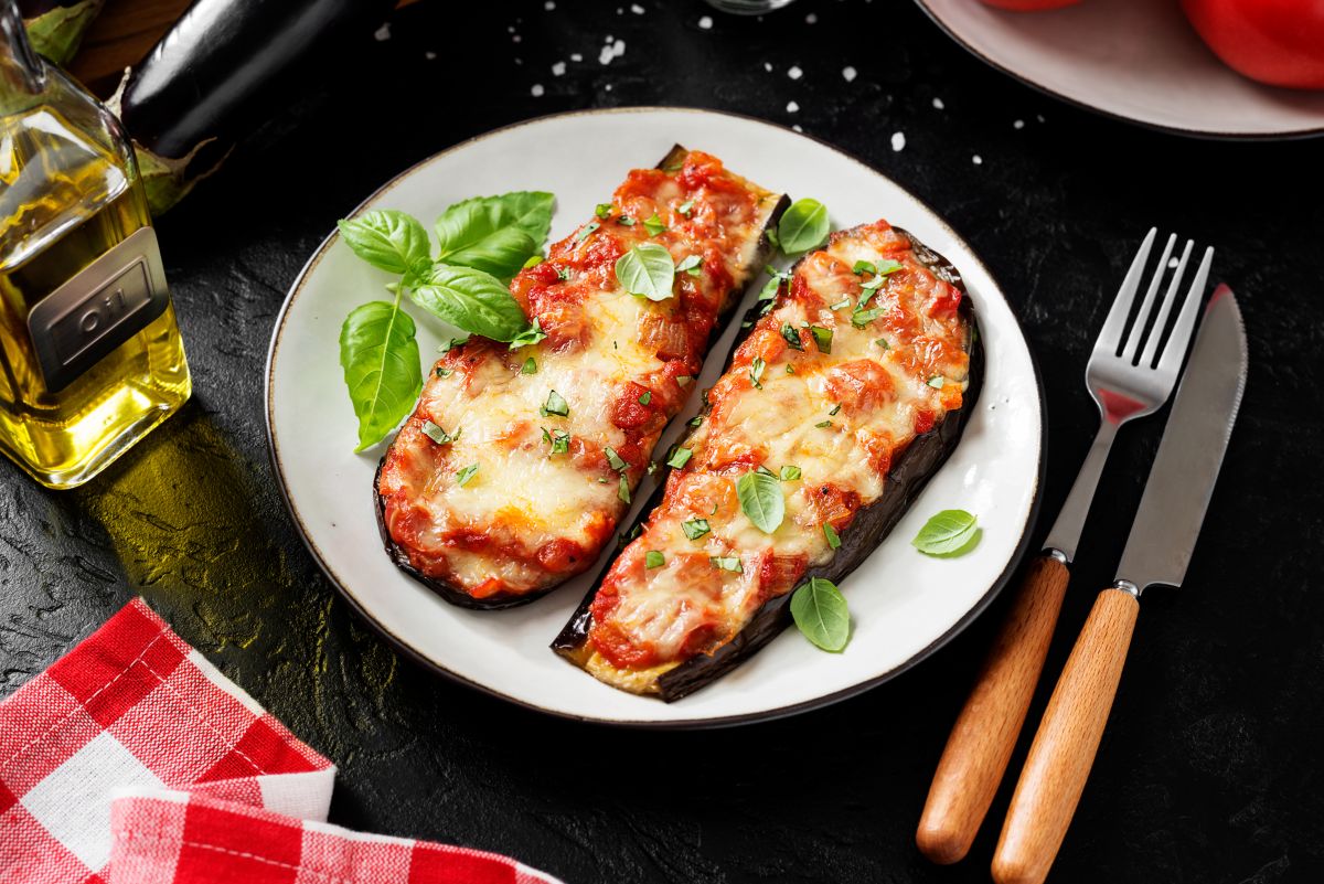 stuffed eggplant with ground veal