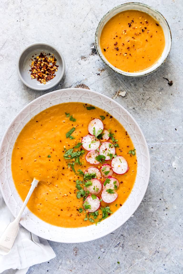 instant pot cauliflower soup