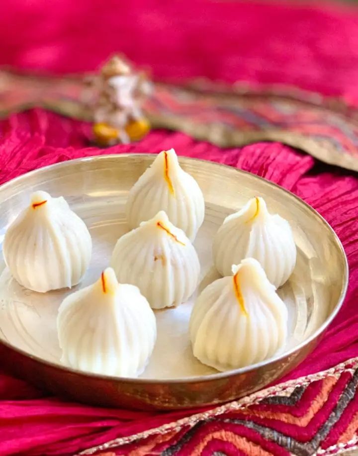 steamed rice dumplings with sweet potato filling