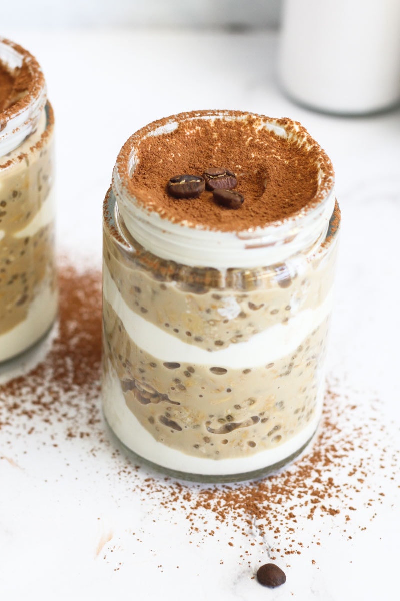 tiramisu overnight oats