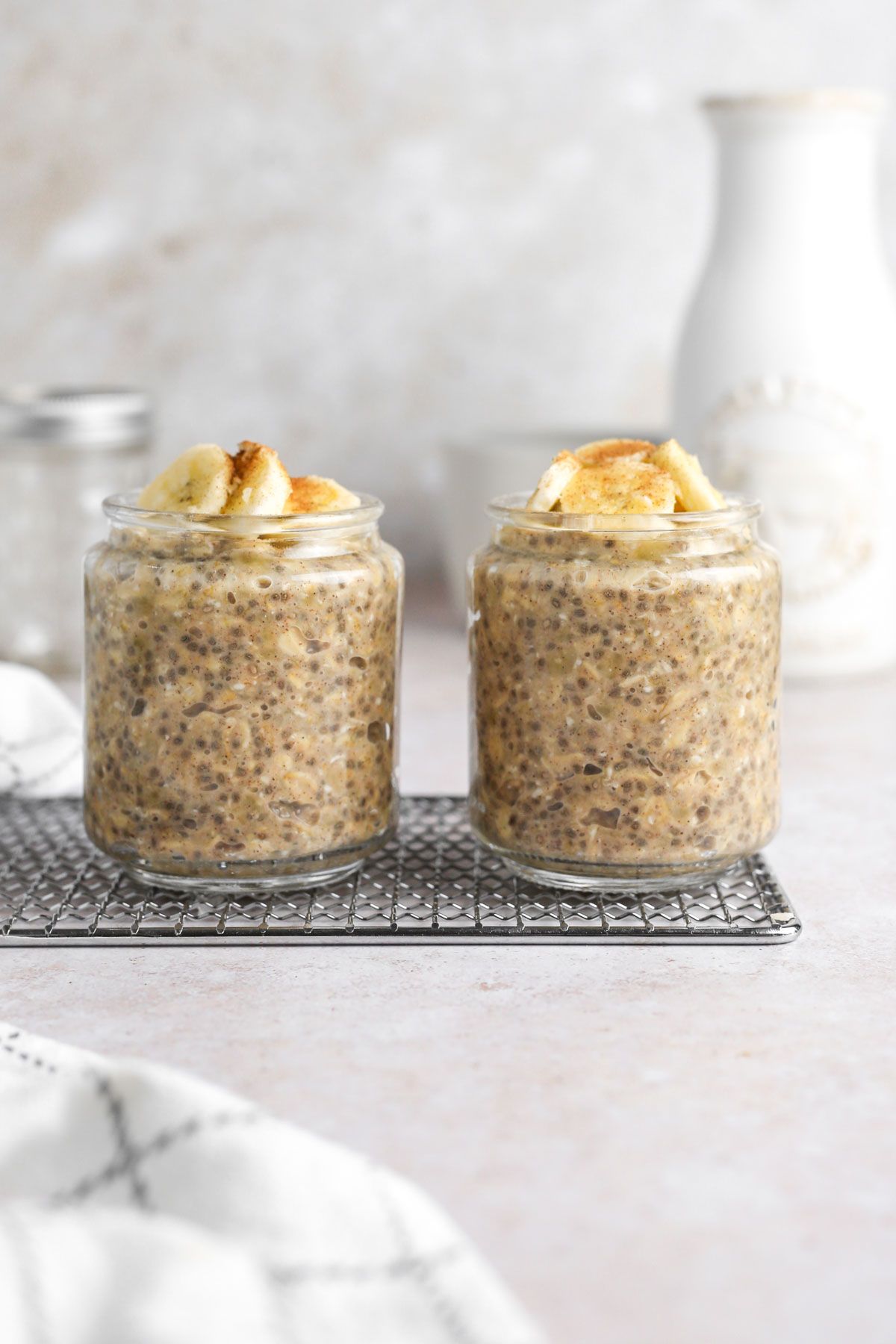 banana cinnamon overnight oats