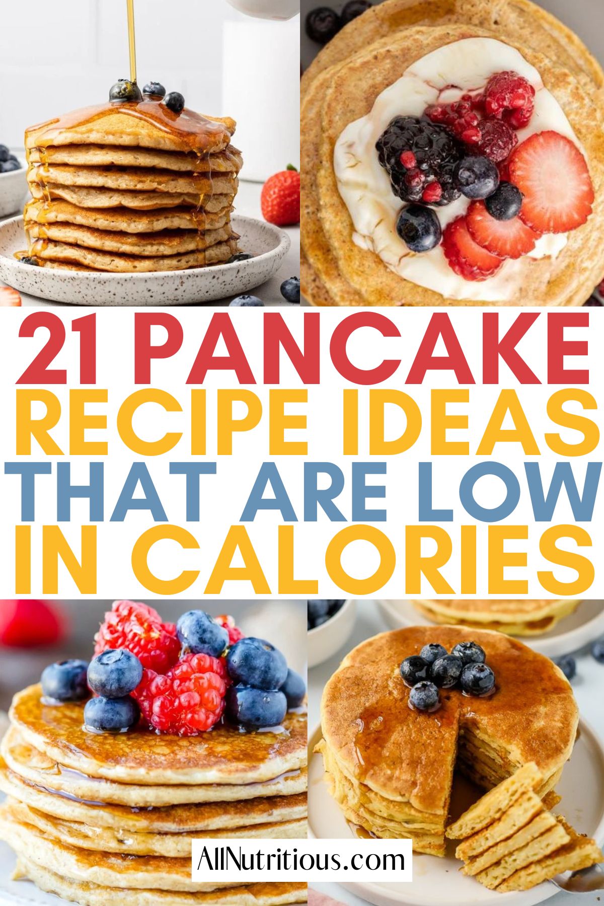 Low calorie pancake recipes