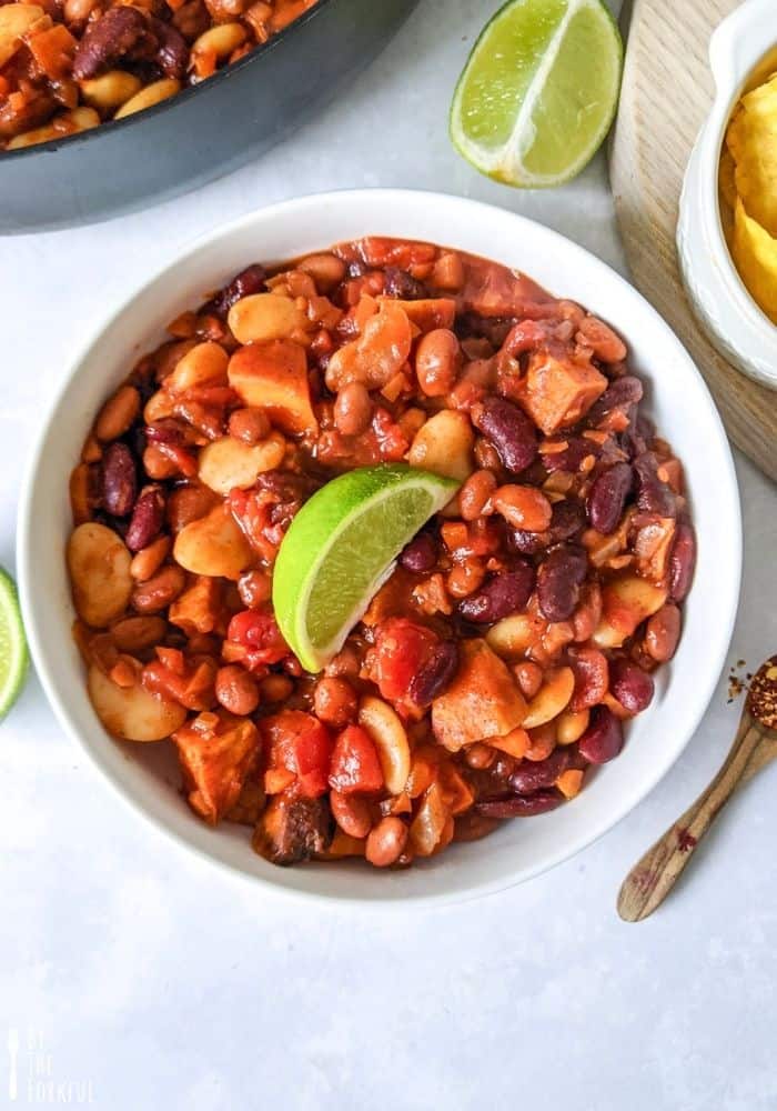 vegetarian bean chilli