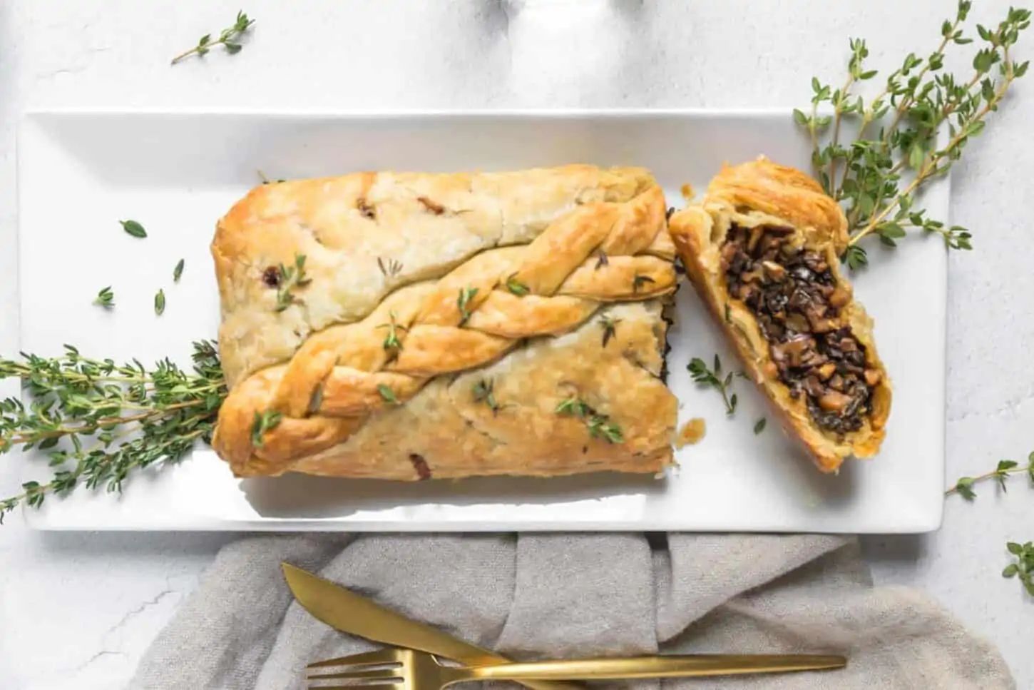 vegan mushroom wellington