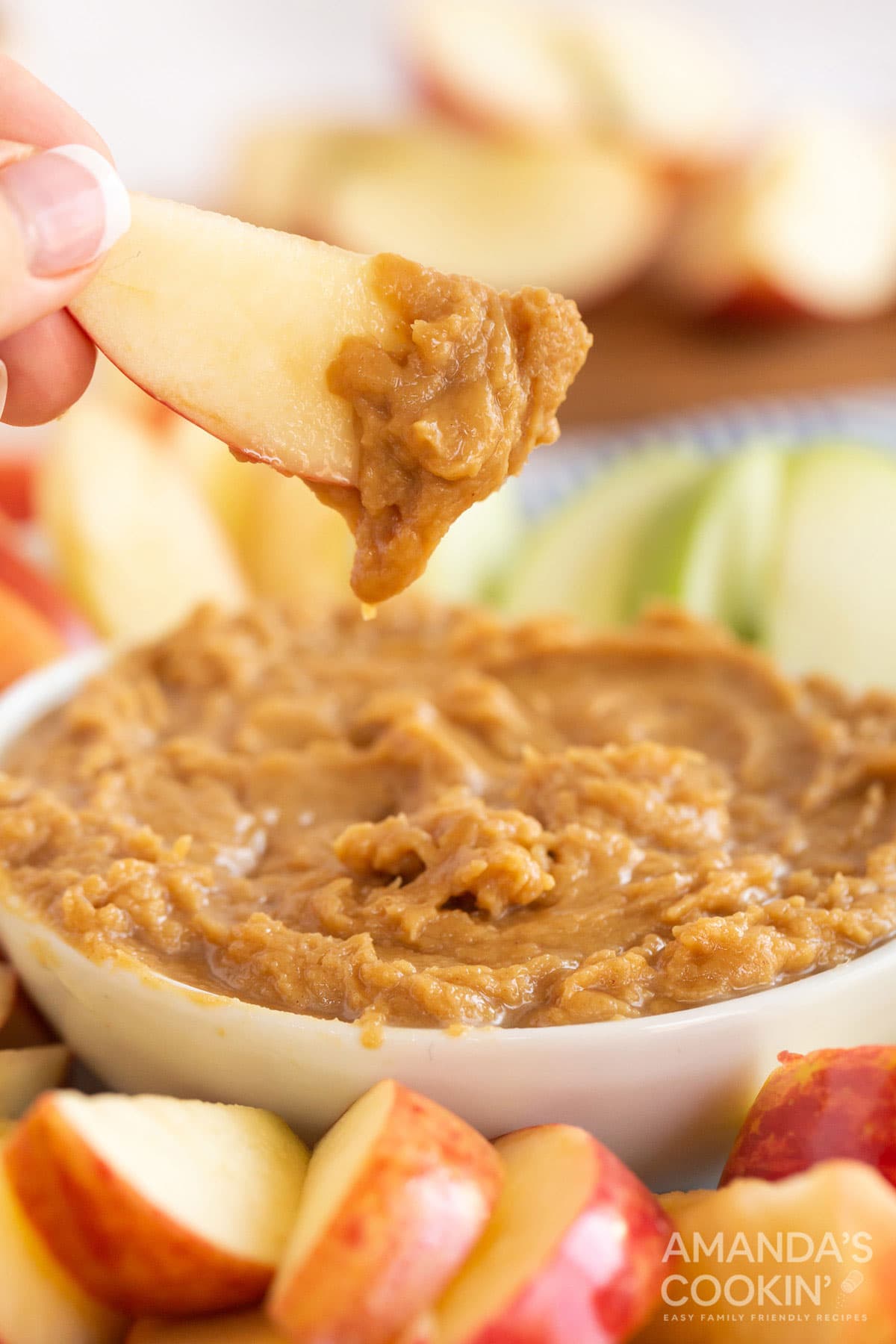 peanut butter apple dip