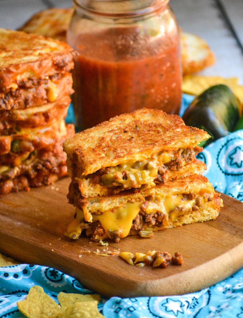 tex mex grilled cheese