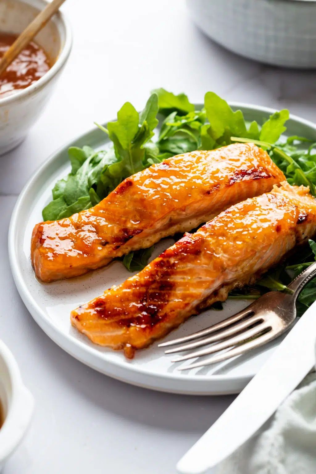 apricot salmon