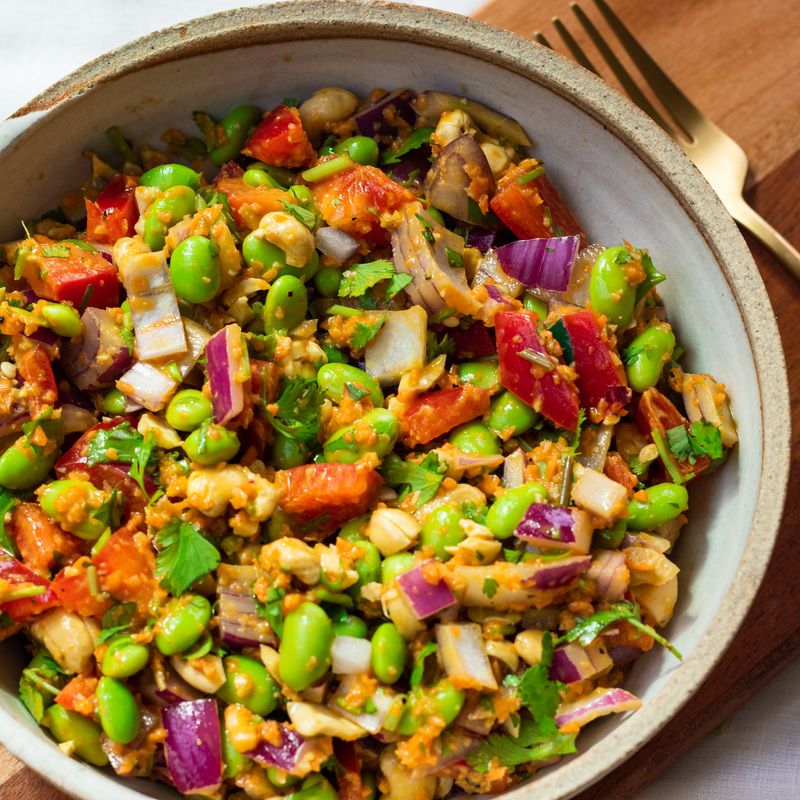 edamame crunch salad