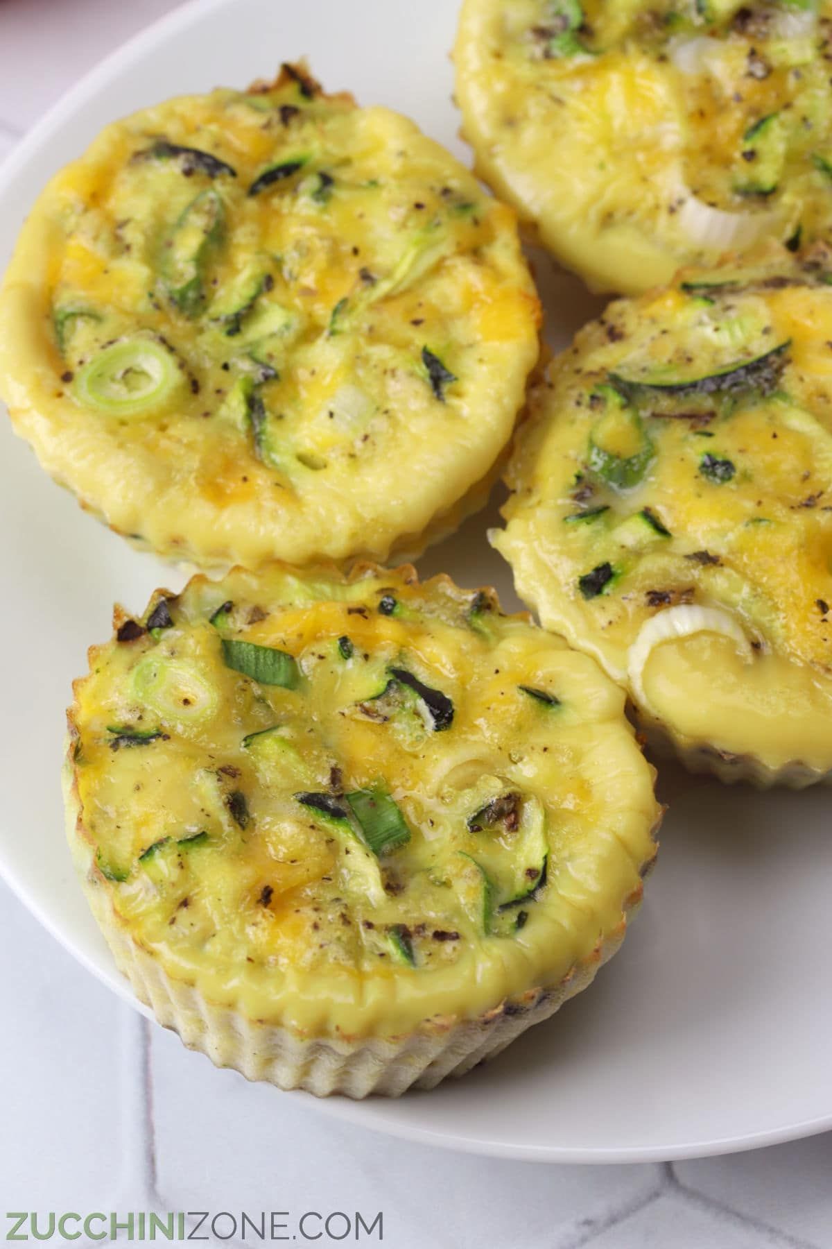 zucchini egg muffins