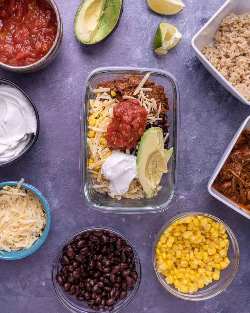 pulled pork bowl