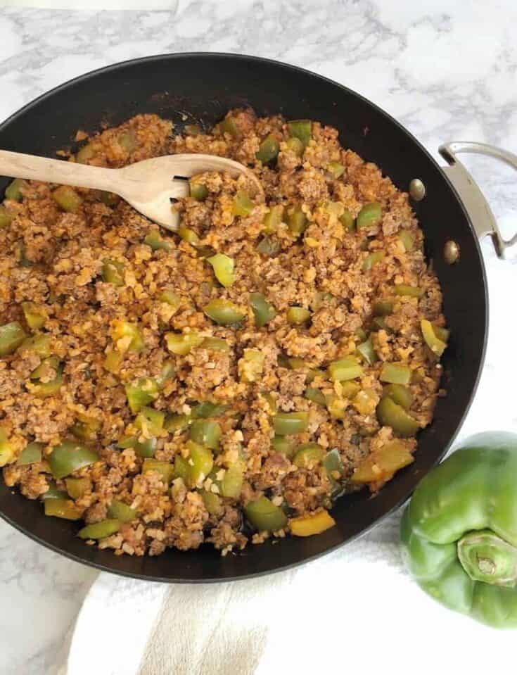 stuffed pepper skillet