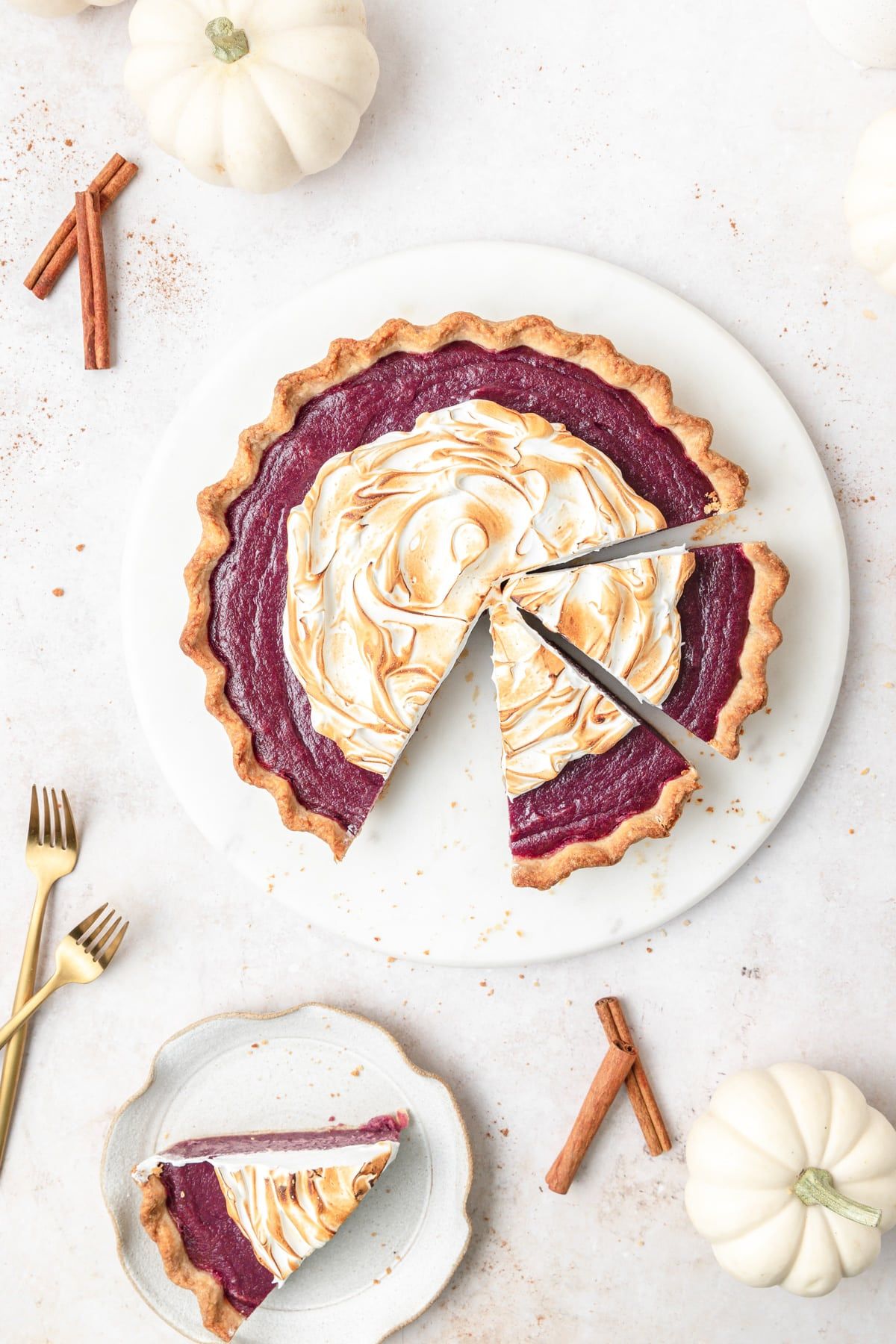 Purple Sweet Potato Pie