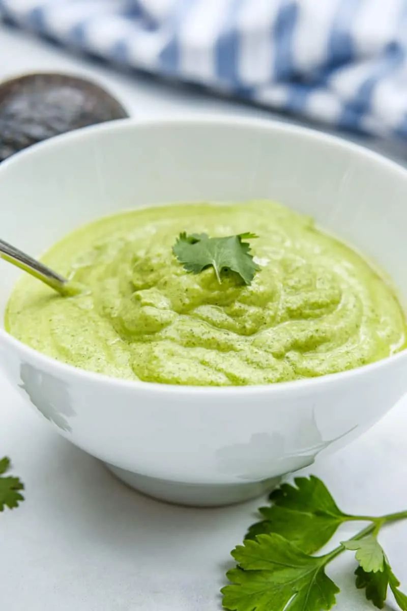 avocado chimichurri sauce