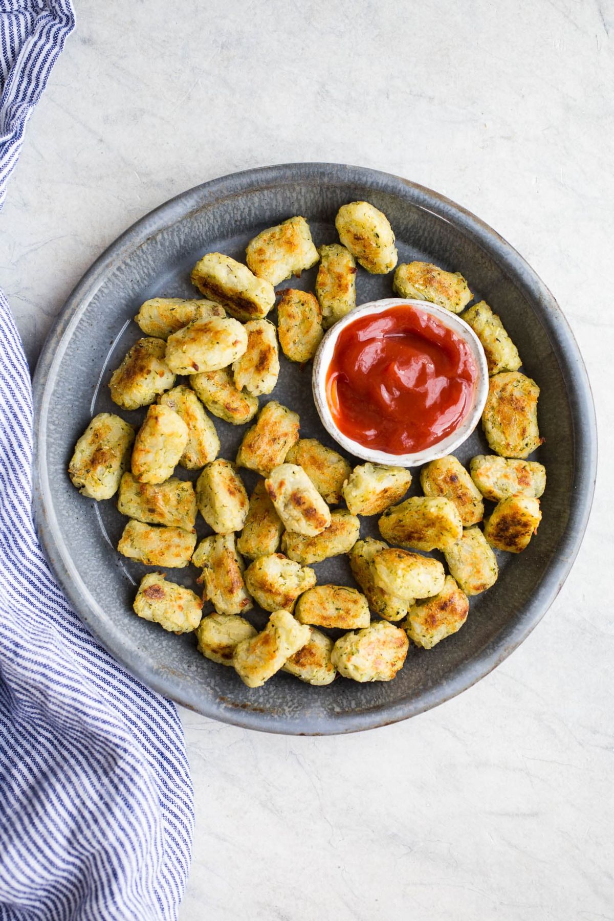 baked zucchini tater tots