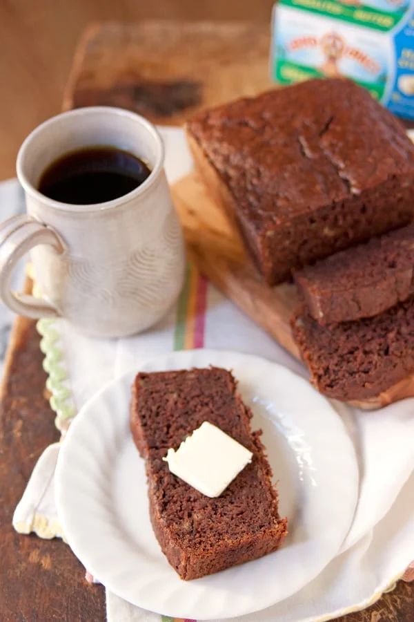 Mexican chocolate banana bread