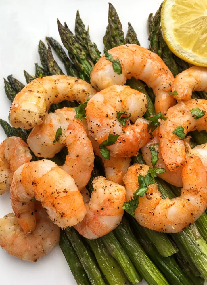 sheet pan lemon garlic shrimp