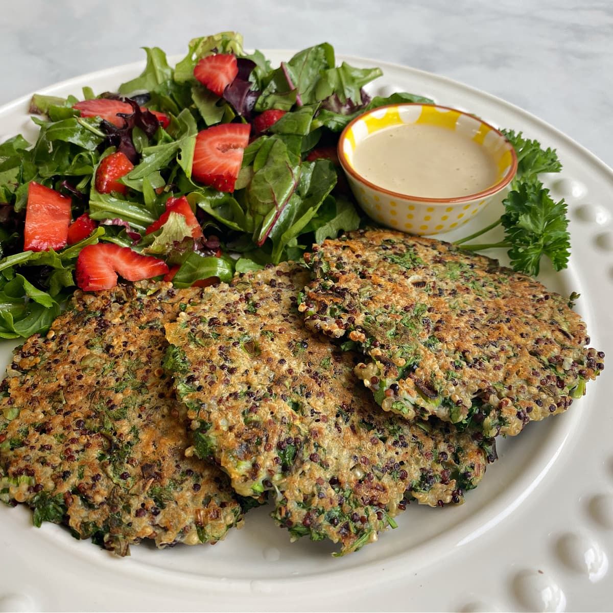 quinoa fritters