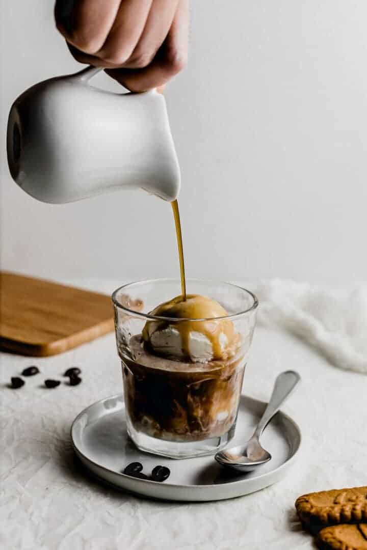 simple affogato