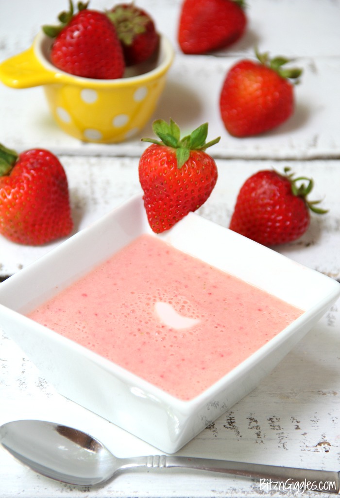 strawberry soup