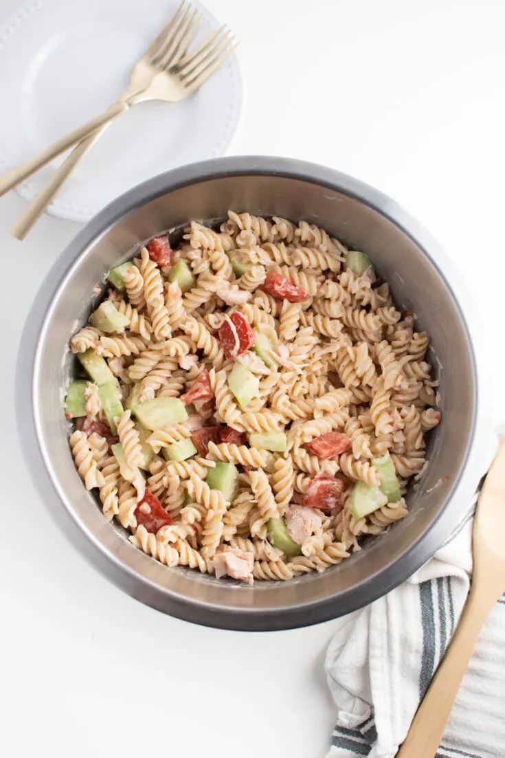 summer rotini pasta salad