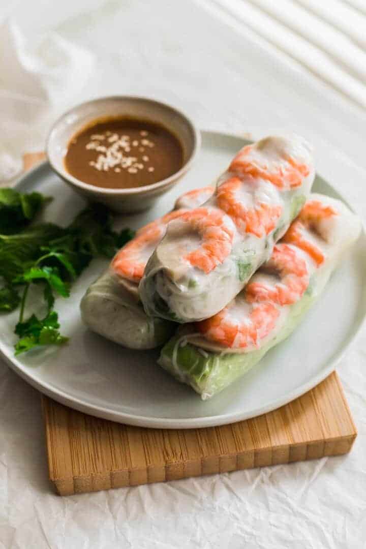 Vietnamese spring rolls