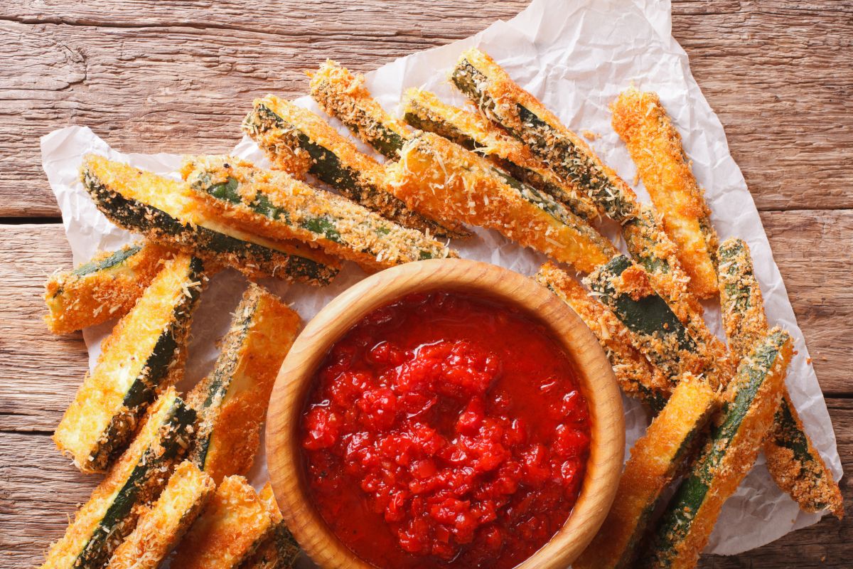 baked parmesan zucchini