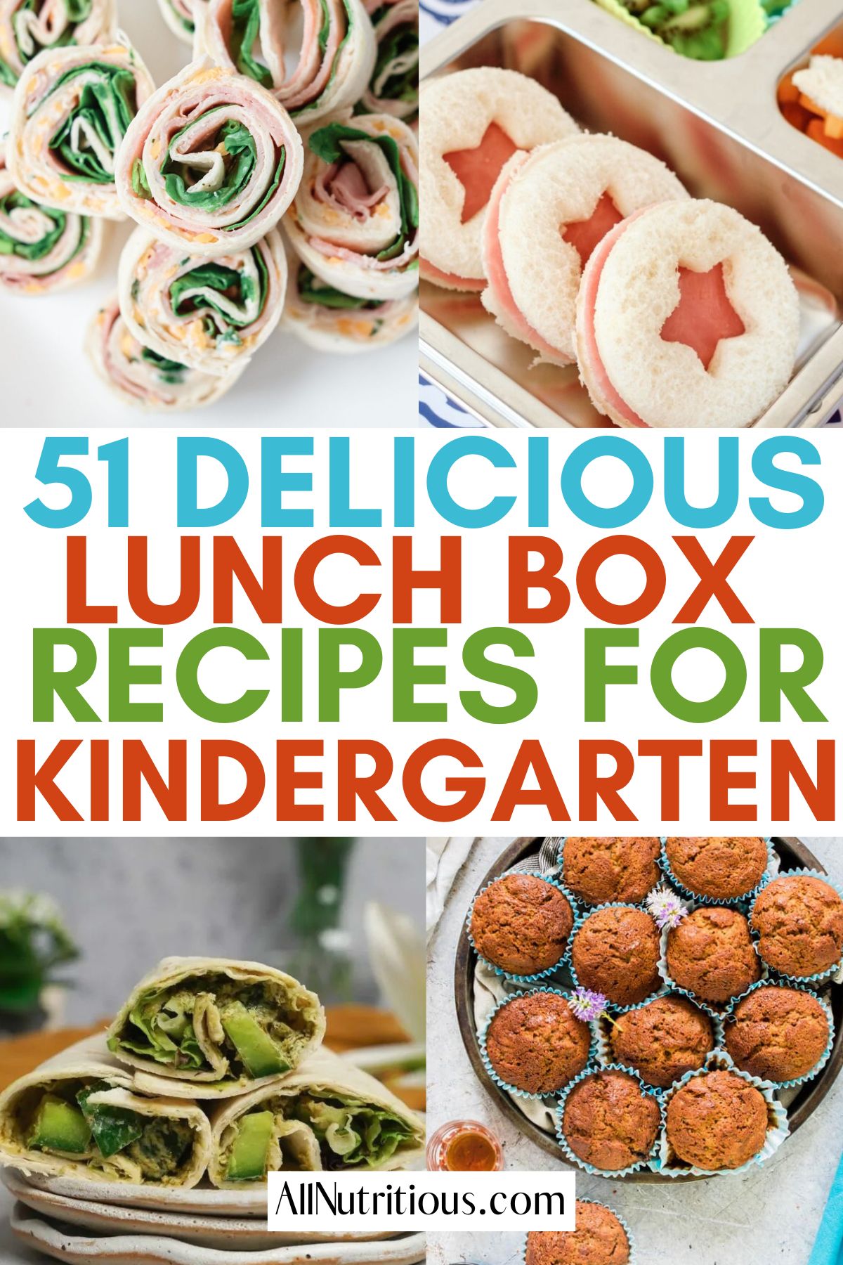 51 Easy Lunch Box Ideas for Kindergarten Kids - All Nutritious