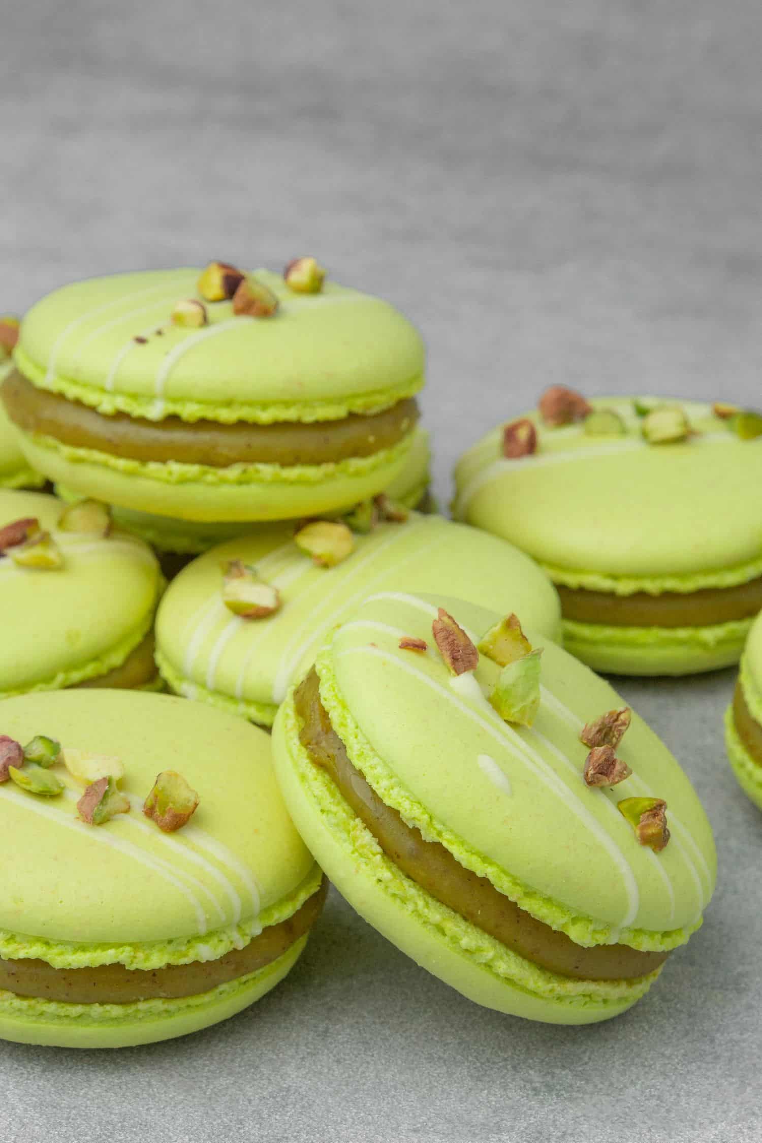 pistachio macaron