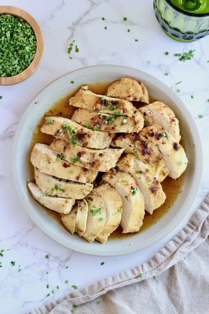 baked thin sliced chicken breasts