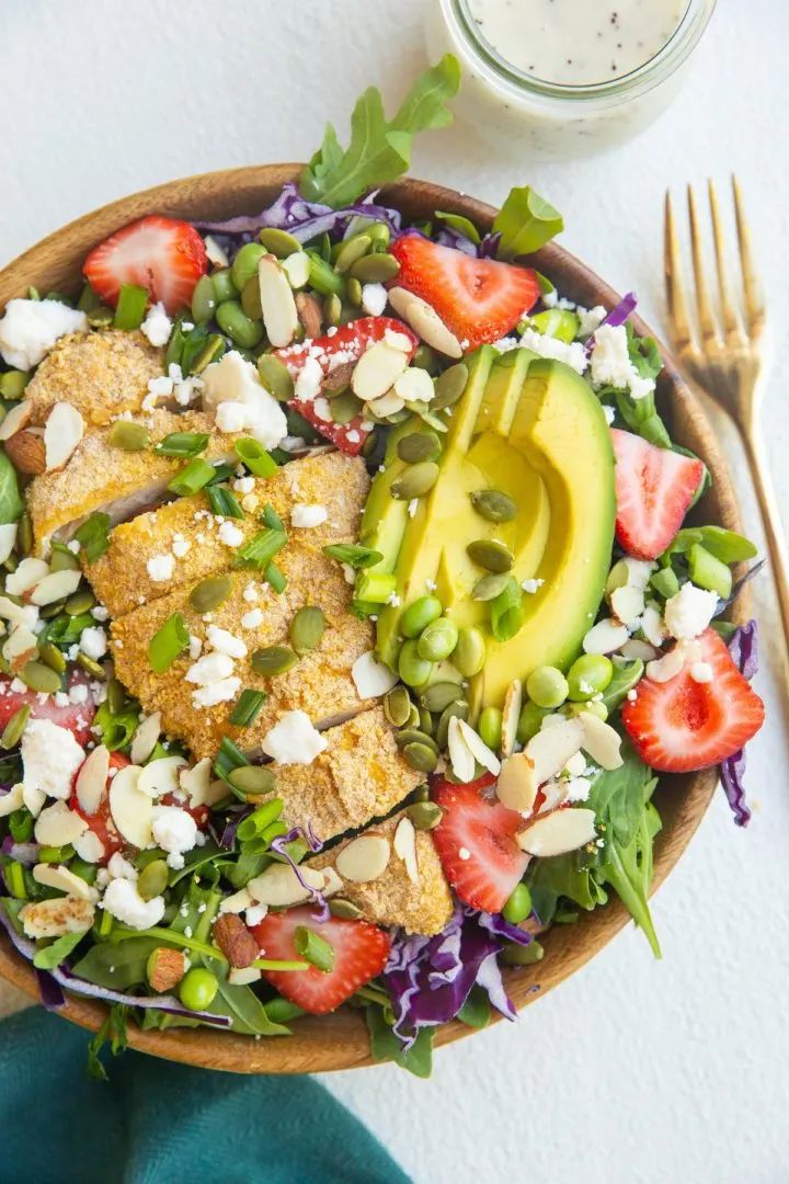 crispy chicken salad