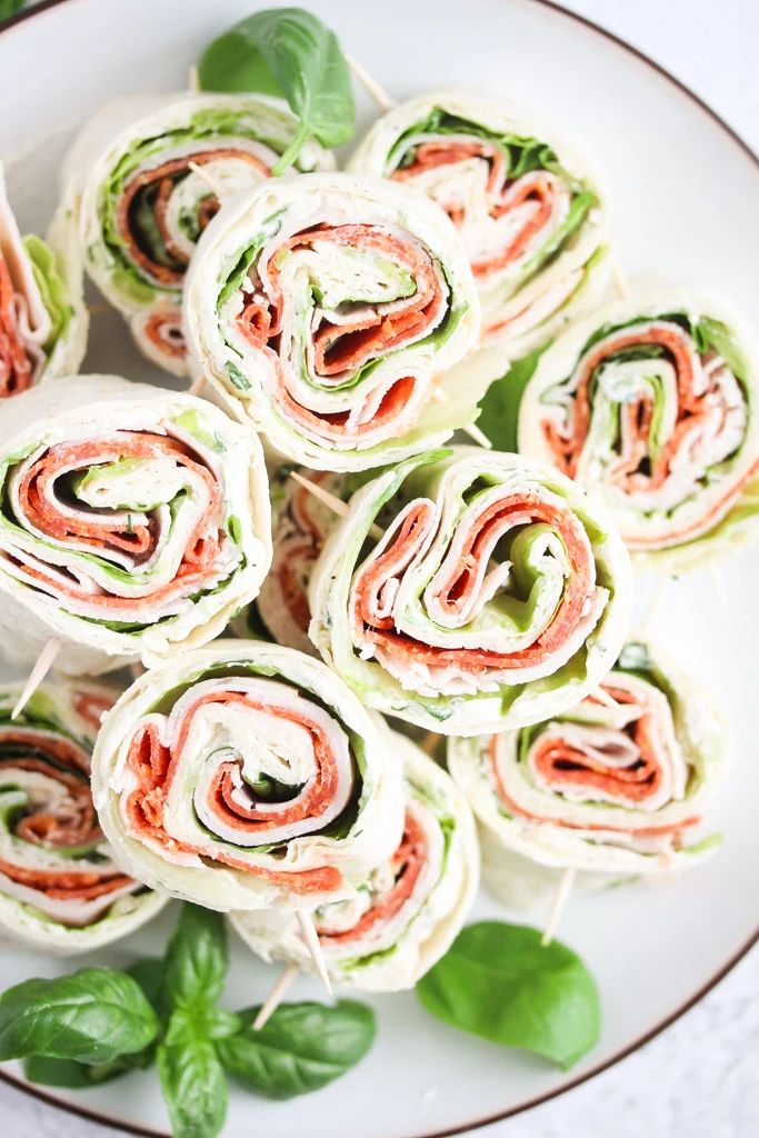 sandwich pinwheels