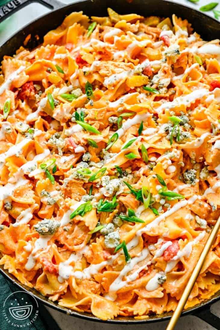 buffalo chicken pasta