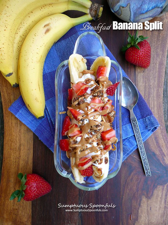 breakfast banana split