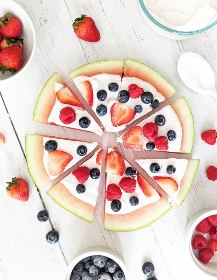 watermelon pizza