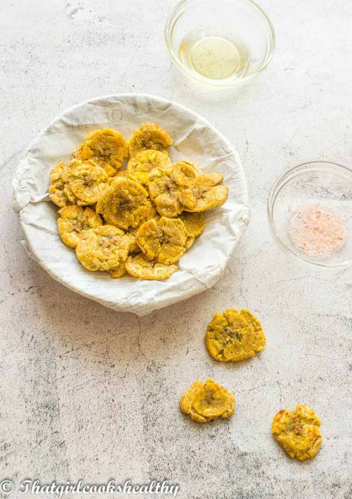 baked tostones