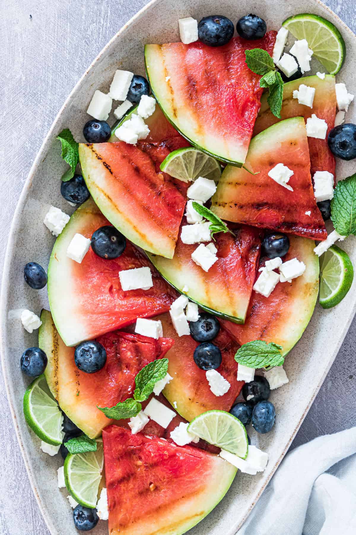 grilled watermelon salad